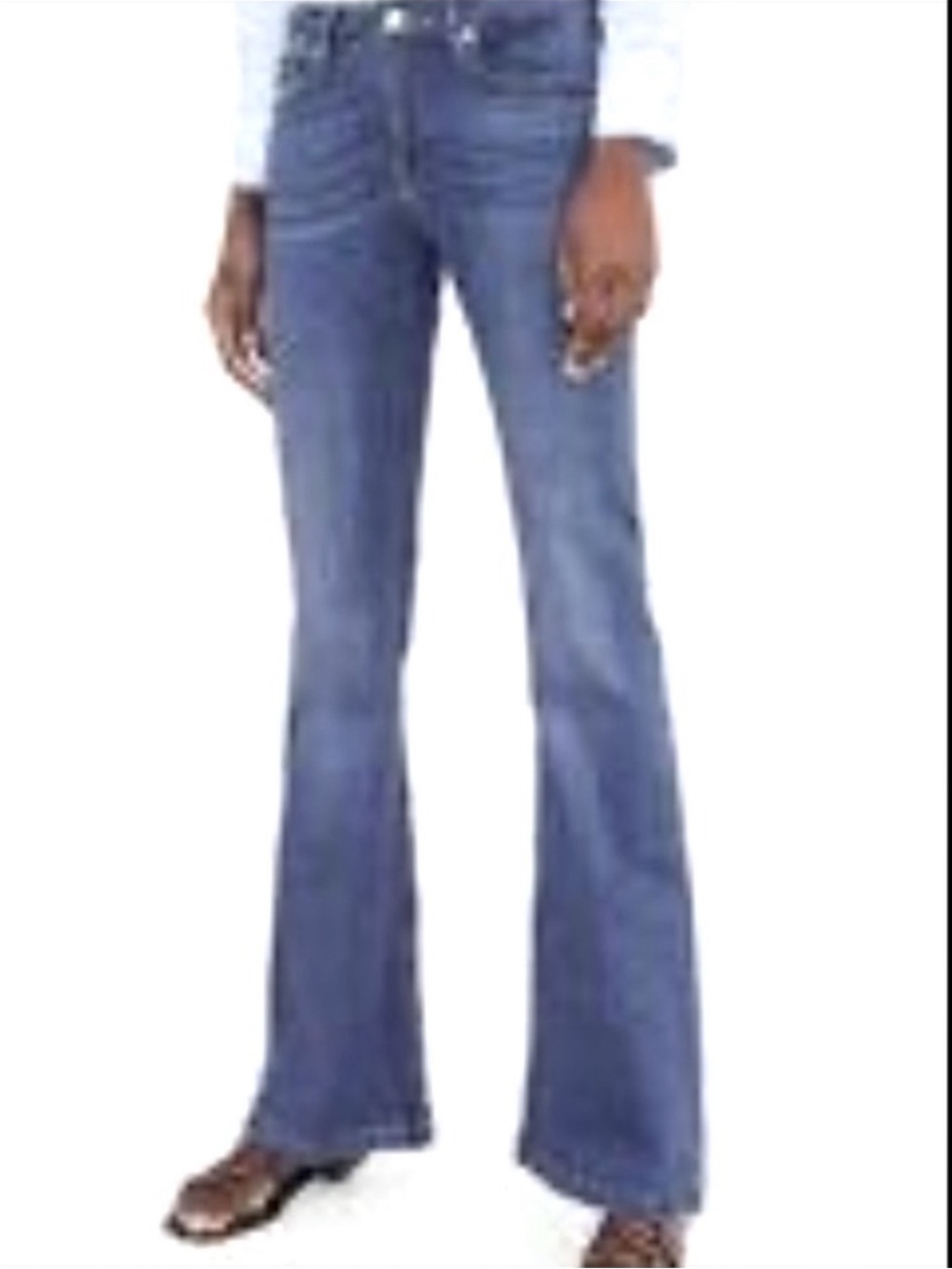 Zara Premium Collection Mid-Rise Bootcut Jeans